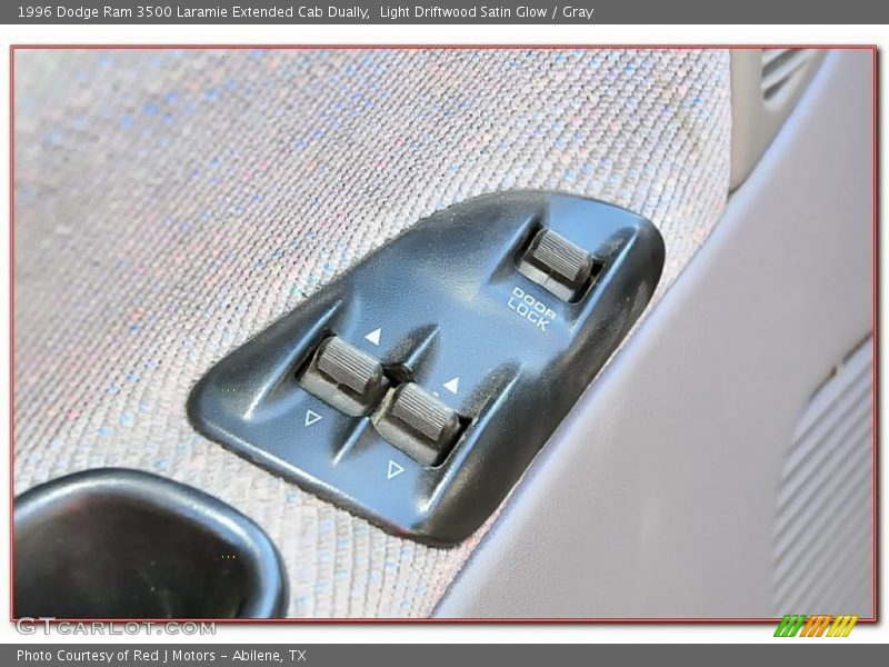 Light Driftwood Satin Glow / Gray 1996 Dodge Ram 3500 Laramie Extended Cab Dually