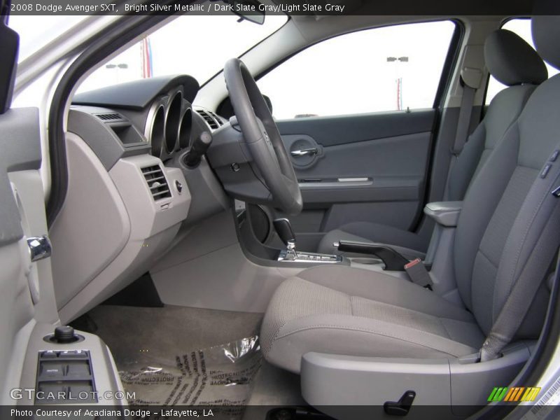 Bright Silver Metallic / Dark Slate Gray/Light Slate Gray 2008 Dodge Avenger SXT