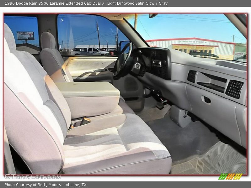 Light Driftwood Satin Glow / Gray 1996 Dodge Ram 3500 Laramie Extended Cab Dually