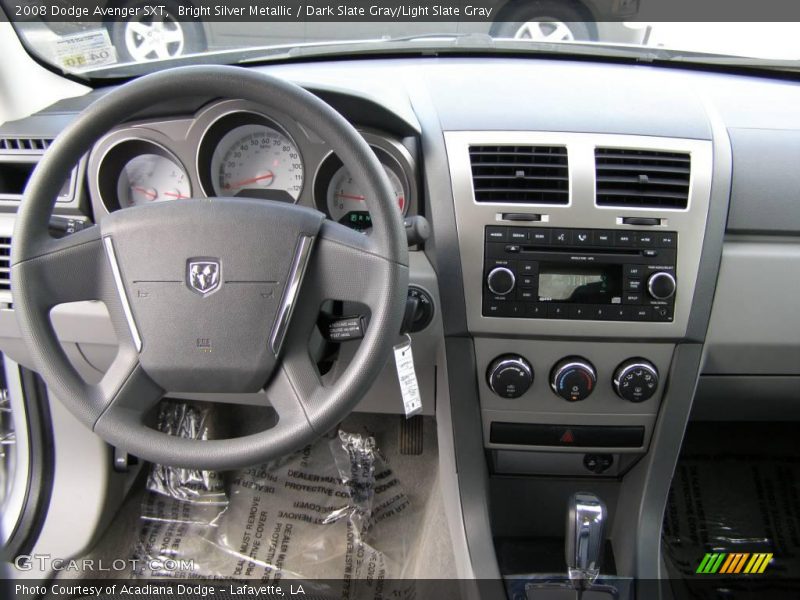 Bright Silver Metallic / Dark Slate Gray/Light Slate Gray 2008 Dodge Avenger SXT