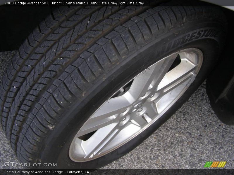 Bright Silver Metallic / Dark Slate Gray/Light Slate Gray 2008 Dodge Avenger SXT