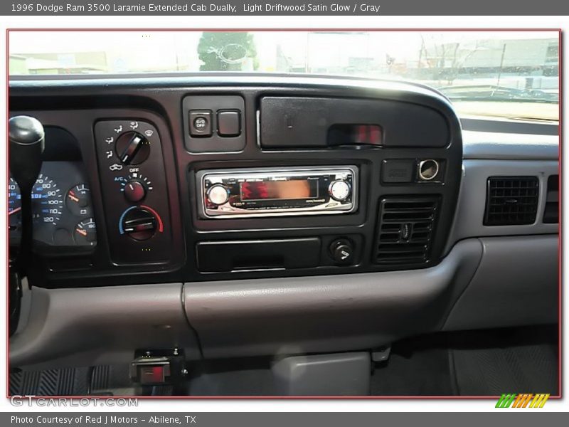 Light Driftwood Satin Glow / Gray 1996 Dodge Ram 3500 Laramie Extended Cab Dually