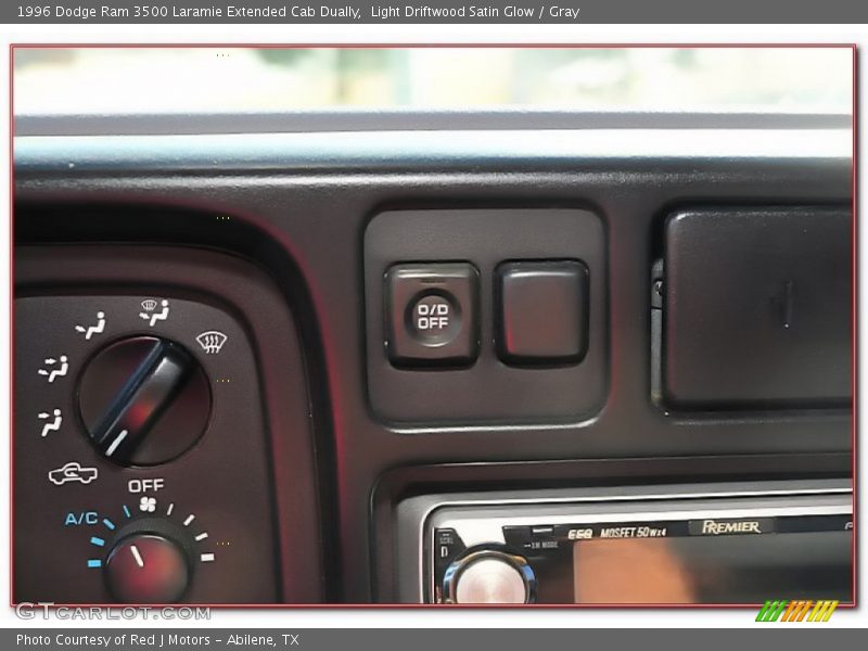 Light Driftwood Satin Glow / Gray 1996 Dodge Ram 3500 Laramie Extended Cab Dually