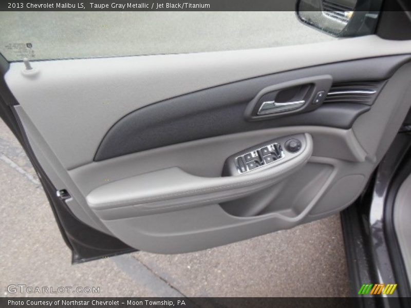 Taupe Gray Metallic / Jet Black/Titanium 2013 Chevrolet Malibu LS