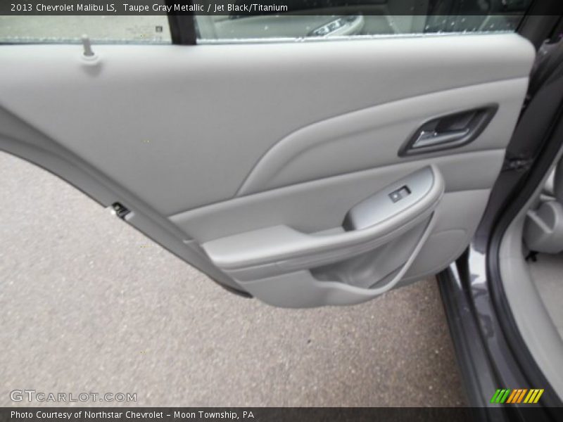 Taupe Gray Metallic / Jet Black/Titanium 2013 Chevrolet Malibu LS