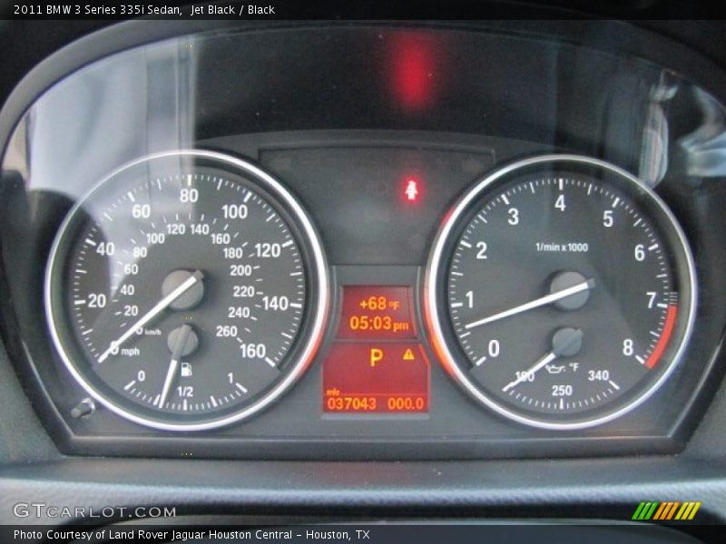  2011 3 Series 335i Sedan 335i Sedan Gauges