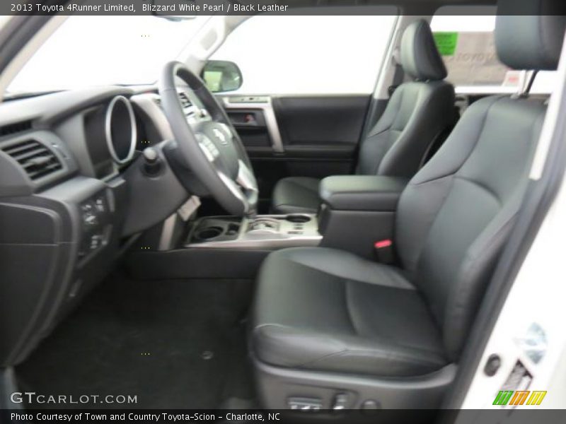 Front Seat of 2013 4Runner Limited