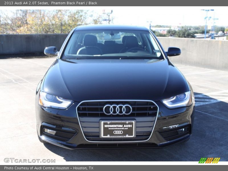 Phantom Black Pearl / Black 2013 Audi A4 2.0T Sedan