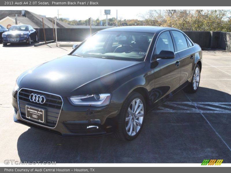 Phantom Black Pearl / Black 2013 Audi A4 2.0T Sedan