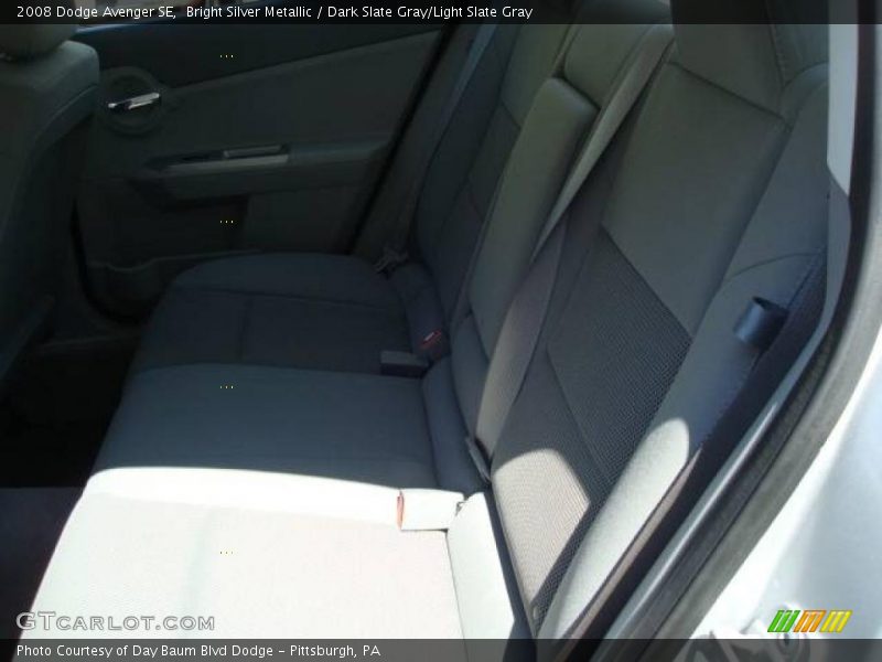 Bright Silver Metallic / Dark Slate Gray/Light Slate Gray 2008 Dodge Avenger SE