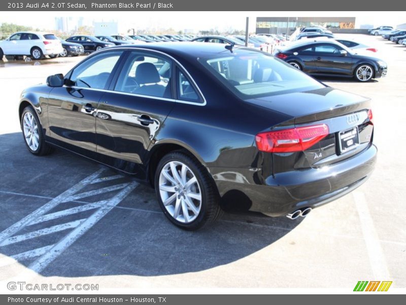 Phantom Black Pearl / Black 2013 Audi A4 2.0T Sedan