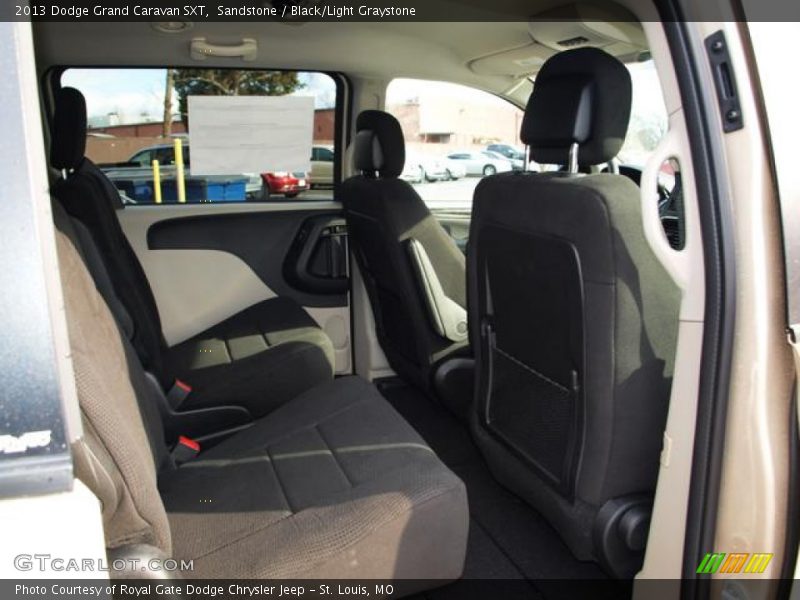 Sandstone / Black/Light Graystone 2013 Dodge Grand Caravan SXT