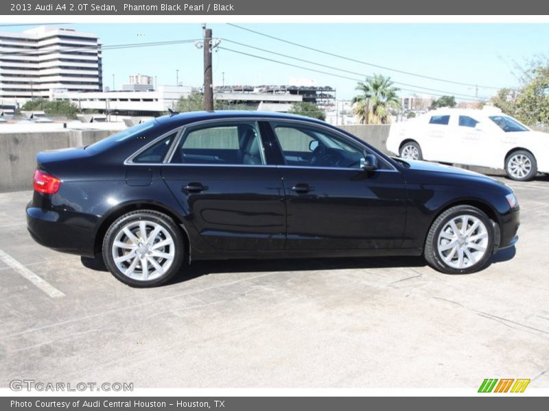 Phantom Black Pearl / Black 2013 Audi A4 2.0T Sedan