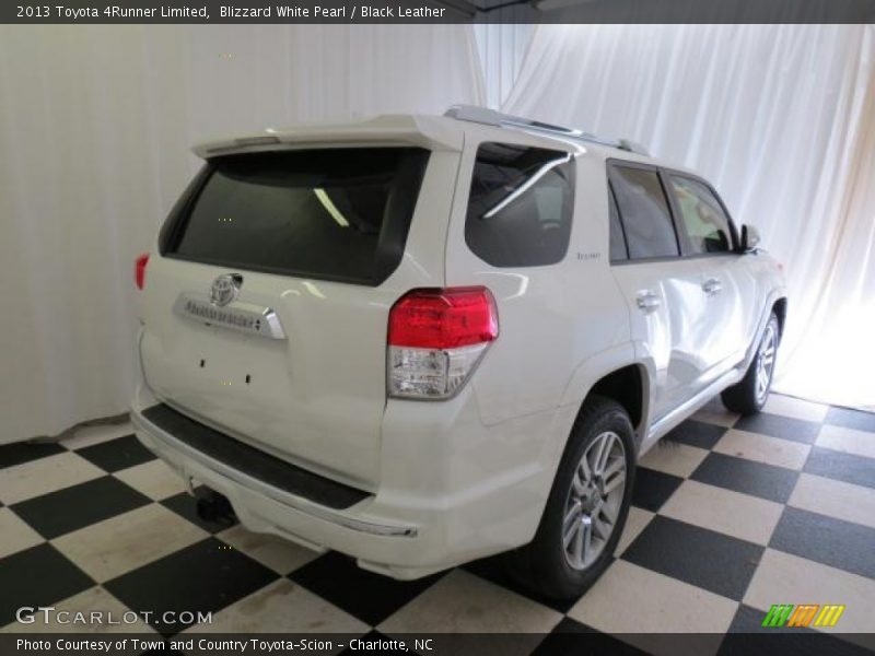 Blizzard White Pearl / Black Leather 2013 Toyota 4Runner Limited
