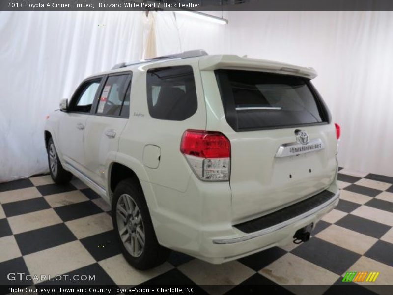 Blizzard White Pearl / Black Leather 2013 Toyota 4Runner Limited