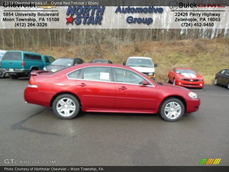 Crystal Red Tintcoat / Ebony 2013 Chevrolet Impala LT