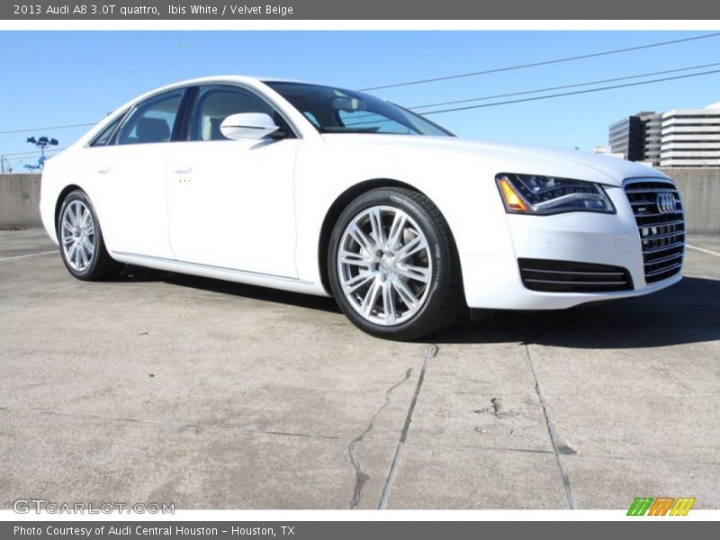 Ibis White / Velvet Beige 2013 Audi A8 3.0T quattro