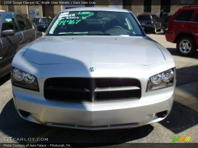 Bright Silver Metallic / Dark Slate Gray 2008 Dodge Charger SE