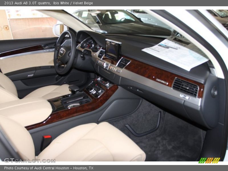 Ibis White / Velvet Beige 2013 Audi A8 3.0T quattro