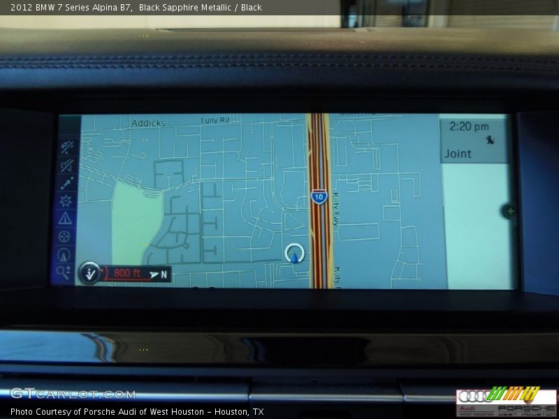Black Sapphire Metallic / Black 2012 BMW 7 Series Alpina B7