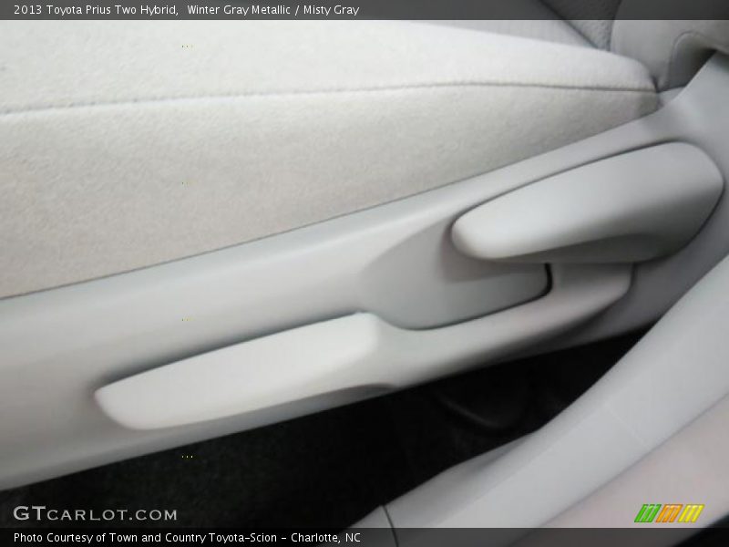 Winter Gray Metallic / Misty Gray 2013 Toyota Prius Two Hybrid