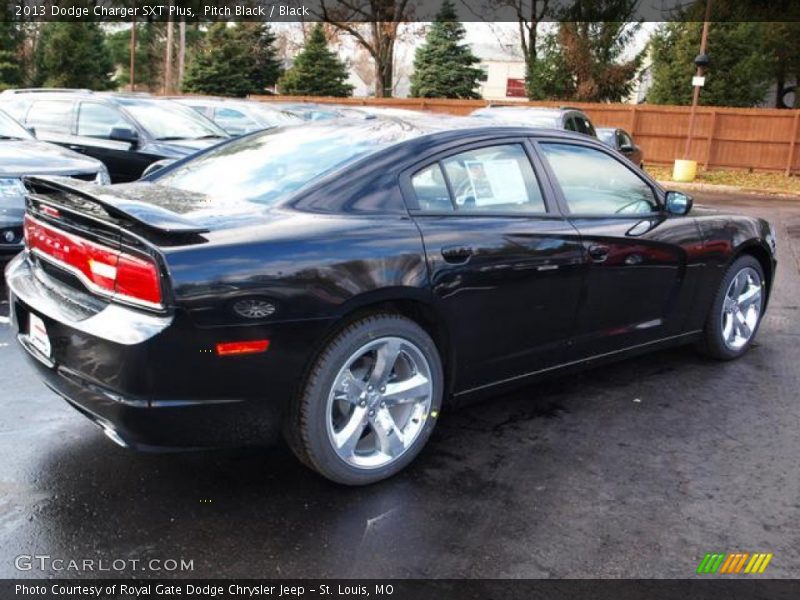 Pitch Black / Black 2013 Dodge Charger SXT Plus