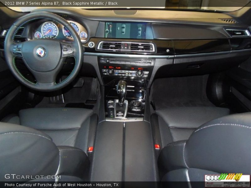 Black Sapphire Metallic / Black 2012 BMW 7 Series Alpina B7