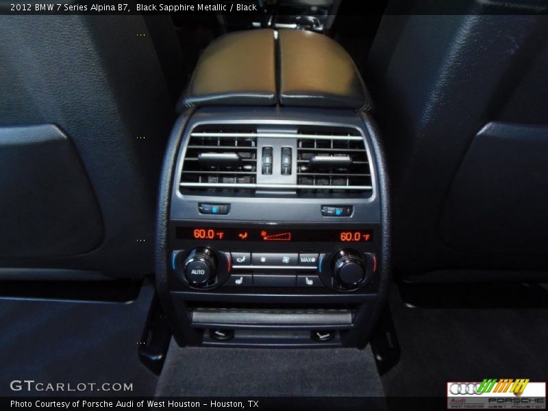 Black Sapphire Metallic / Black 2012 BMW 7 Series Alpina B7