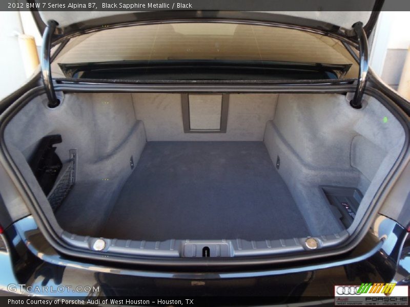 Black Sapphire Metallic / Black 2012 BMW 7 Series Alpina B7