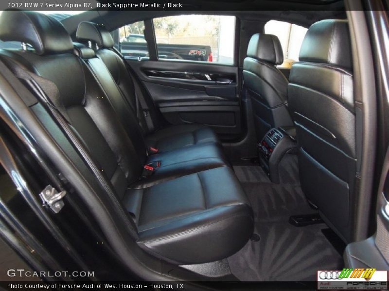 Black Sapphire Metallic / Black 2012 BMW 7 Series Alpina B7