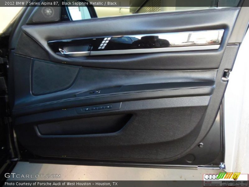Black Sapphire Metallic / Black 2012 BMW 7 Series Alpina B7