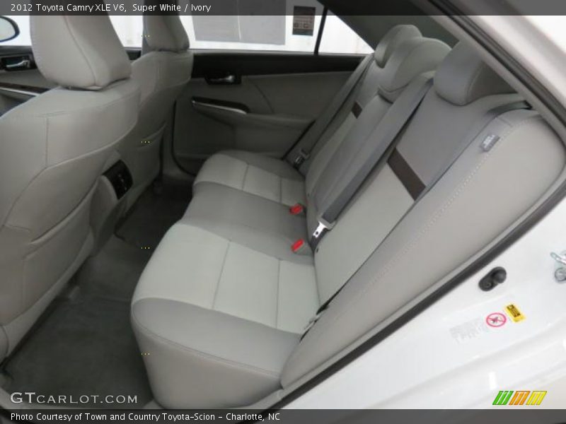 Super White / Ivory 2012 Toyota Camry XLE V6
