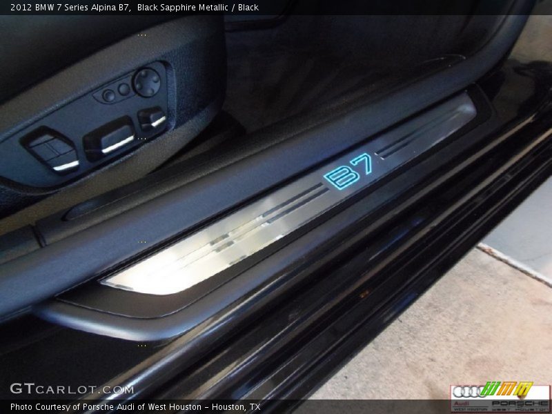 Black Sapphire Metallic / Black 2012 BMW 7 Series Alpina B7