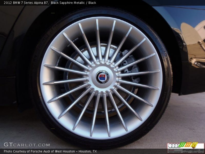 Black Sapphire Metallic / Black 2012 BMW 7 Series Alpina B7
