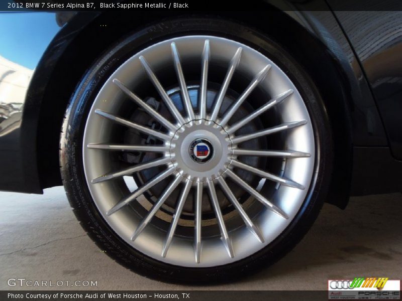 Black Sapphire Metallic / Black 2012 BMW 7 Series Alpina B7