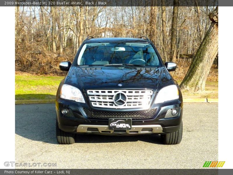 Black / Black 2009 Mercedes-Benz ML 320 BlueTec 4Matic