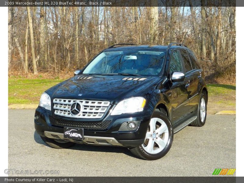 Black / Black 2009 Mercedes-Benz ML 320 BlueTec 4Matic