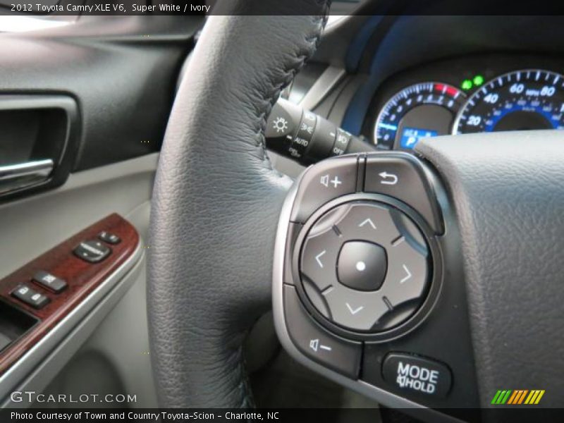 Super White / Ivory 2012 Toyota Camry XLE V6