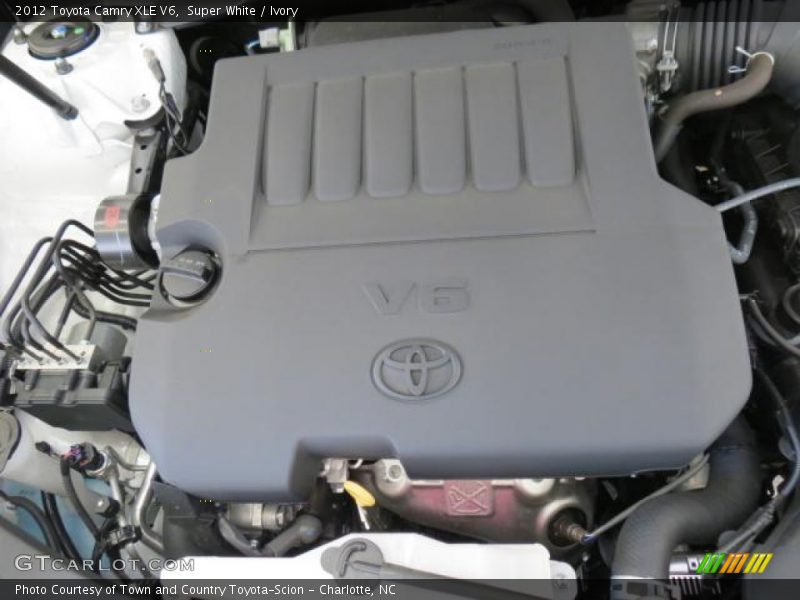 Super White / Ivory 2012 Toyota Camry XLE V6