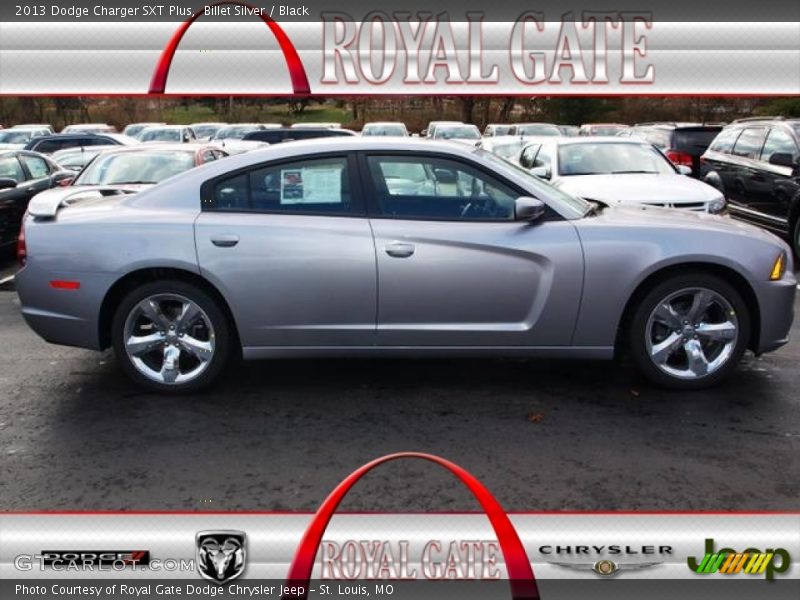 Billet Silver / Black 2013 Dodge Charger SXT Plus