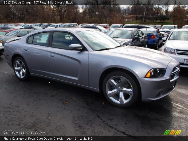 Billet Silver / Black 2013 Dodge Charger SXT Plus