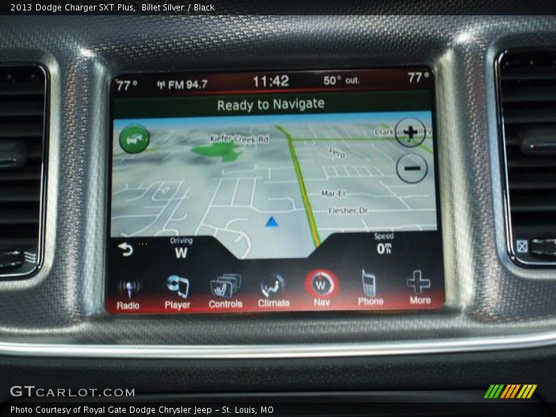 Billet Silver / Black 2013 Dodge Charger SXT Plus