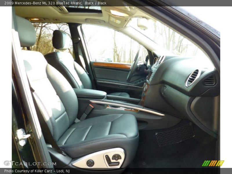 Black / Black 2009 Mercedes-Benz ML 320 BlueTec 4Matic