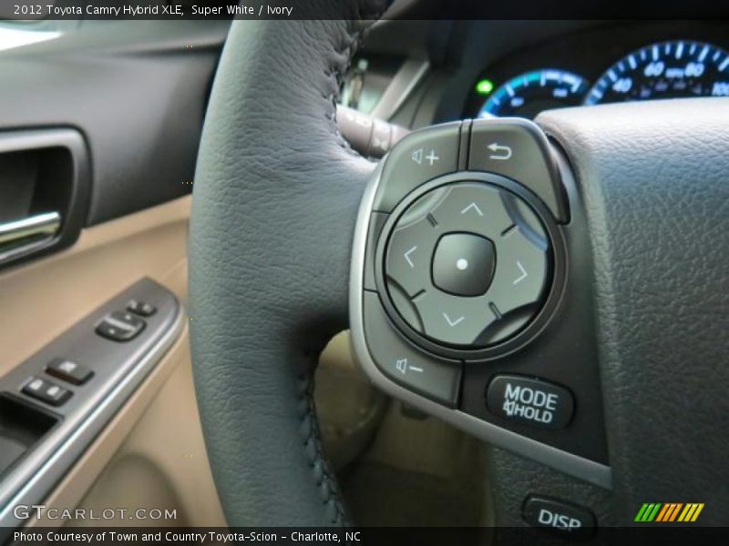 Super White / Ivory 2012 Toyota Camry Hybrid XLE
