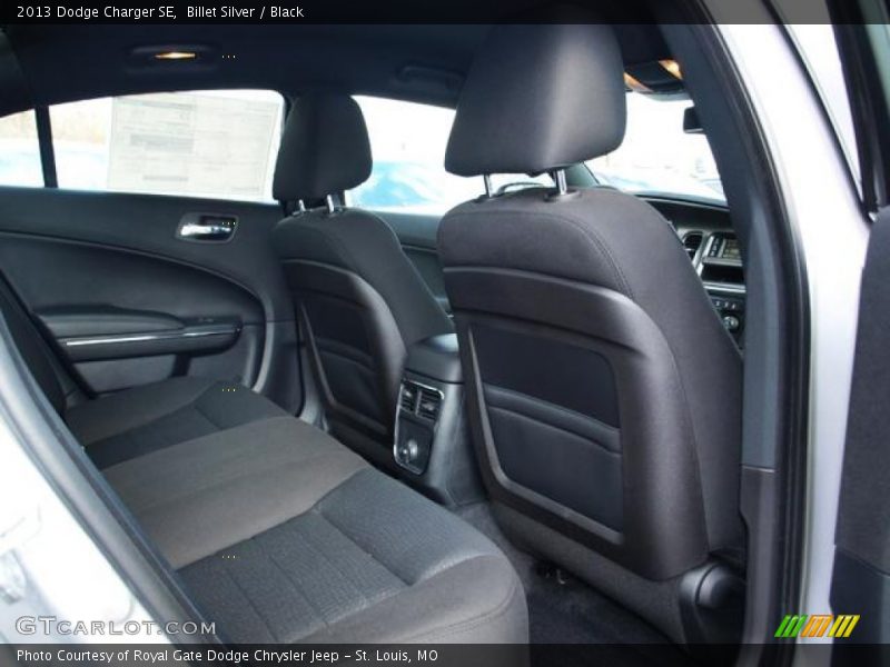 Billet Silver / Black 2013 Dodge Charger SE