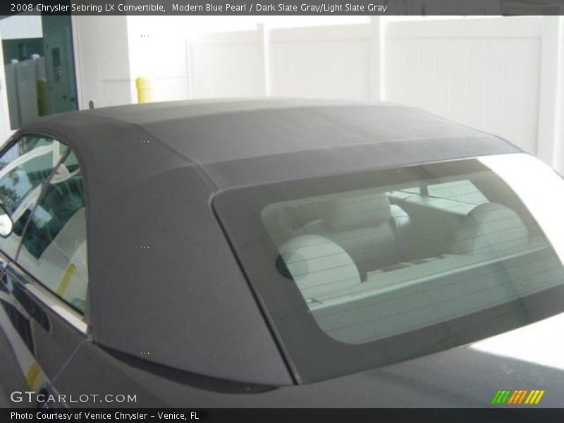 Modern Blue Pearl / Dark Slate Gray/Light Slate Gray 2008 Chrysler Sebring LX Convertible
