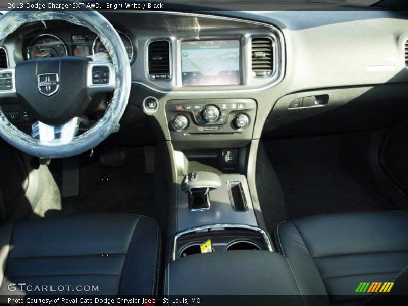 Dashboard of 2013 Charger SXT AWD