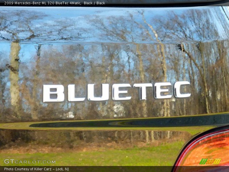 Black / Black 2009 Mercedes-Benz ML 320 BlueTec 4Matic