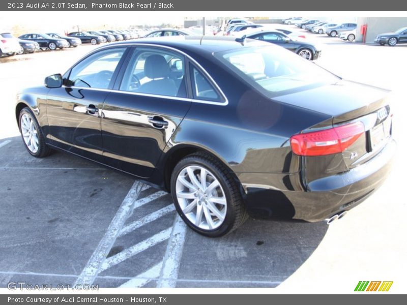 Phantom Black Pearl / Black 2013 Audi A4 2.0T Sedan