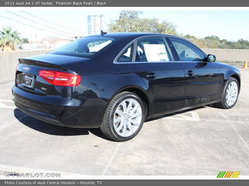 Phantom Black Pearl / Black 2013 Audi A4 2.0T Sedan